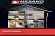 Solutions - MERAND · MERAND PRODUCT RANGE. FlexiLine System. The FlexiLine range includes machines and automatic lines mainly dedicated to the production of baguettes, part- baguettes