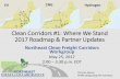 Clean Corridors #1: Where We Stand 2017 Roadmap ......Clean Corridors #1: Where We Stand 2017 Roadmap & Partner Updates Northeast Clean Freight Corridors Workgroup May 25, 2017 2:00
