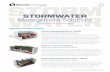 STORM · 2019. 4. 22. · STORM WATER STORMWATR RDUCTS STORMWATER Management Solutions from Suntree Technologies® Trash Capture Compliant Nutrient Separating Baffle Box® (NSBB)
