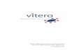User Manual vitero essentials Vitero Management System · 2019. 9. 10. · User Manual Vitero Management System o V1909EN10 vitero GmbH o Nobelstr. 15 o 70569 Stuttgart Stuttgart
