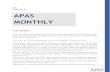 Volume 6 APAS MONTHLY - June 2017.pdf · 2017. 7. 18. · APAS Monthly publication. This month, the APAS column presents its views on disruptions in financial services. The economic