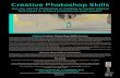 Creative Photoshop Skills - Photography Studies College€¦ · Photoshop Skills course your teacher will be one of the world’s most experienced online Photoshop teachers Mark Derbyshire.
