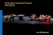 ChamberFest 2020 - Juilliard School · 2020. 1. 10. · 3 The Juilliard School presents ChamberFest 2020 Monday, January 13, 2020, 7:30pm Peter Jay Sharp Theater PHILLIP HOUGHTON