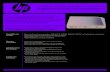 HP dvd555s 8X External Multiformat DVD Writerh10032. · presentations on one double-layer disc ... DVD±RW, DVD-RAM, CD-R/RW, and LightScribe direct disc labeling. • Enjoy excellent