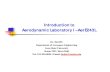 Introduction to Aerodynamic Laboratory I –AerE243Lhuhui/teaching/2009Fx/AerE... · Bio-inspired Airfoil Designs for Micro-Air-Vehicles (MAV) Applications Micro-Air-Vehicles (MAVs)