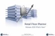 Retail Floor Planner · –When zoomed in, Retail Floor Planner opened the Merchandise Position dialog with the details of the fixture that is behind the toolbar button. –If Retail
