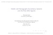 Health and Demographic Surveillance Systems and the Post-2015 … · 2015. 12. 11. · Health and Demographic Surveillance Systems - HDSS 2/23 UN EGM on Strengthening the Demographic
