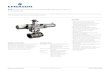 KTM SERIES E01 PROCESS TRUNNION MOUNTED BALL VALVE · KTM SERIES E01 PROCESS TRUNNION MOUNTED BALL VALVE KEY FEATURES LOWER TORQUE WITH TRUNNION MOUNTED BALL With conventional floating