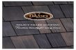 SELECT SHAKE ROOFING - DaVinci Roofscapes...2019/02/18  · DaVinci Roofscapes 13890 West 101st Street | Lenexa, Kansas 66215 | 800-328-4624 davinciroofscapes.com ©2020 DaVinci Roofscapes,