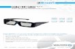 Active 3D glasses with DLP-LinkTM synchronizationvolfoni.com/wp-content/uploads/2015/09/datasheet_edge_1... · 2017. 10. 17. · flatscreen 3DTVs Plasma No LCD / LED 3DTVs No LCD