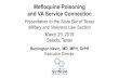 Mefloquine Poisoning and VA Service Connection · 1/29/2019  · Mefloquine Poisoning and VA Service Connection Presentation to the State Bar of Texas Military and Veterans Law Section