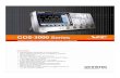 GDS3000 Brochure en.ppt [相容模式] · GDS-3354 350MHz SELECTIO CDS-3352 350MHz frequency and/or the amplitude ot input signal change 7. High speed USB 2.0 Port USB Host port for