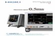 Hioki IM7580E2 Datasheet · IMPEDANCE ANALYZER IM7580 series The Right Source For Your Test & Measurement Needs 8715 Mesa Point Terrace San Diego, CA 92154 Toll Free: 1.866.363.6634