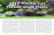 2015 ASCFG Cut Flower Seed Trials · University of Guelph Trial Garden Guelph, Ontario Linda VanApeldoorn Take Your Pick Flower Farm Lansing, New York Cheryl Wagner Wagner’s Homestead