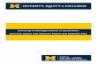 University of Michigan School of Social Work Diversity ......process and facilitation skills. Assessments identified the power of transformative conversations, inclusive participation,
