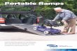 Portable Ramps - Invacare...Portable Ramps Marked ‘TOP’ to show head of ramp, grip tape, pads at both ends. FOR FURTHER INFORMATION: New Zealand: Freephone 0800 468 222, email