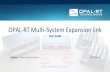 OPAL-RT Multi-System Expansion link · OPAL-RT Multi-System Expansion link (MuSE)1 is a fully integrated feature of OPAL-RT Software and FPGA solutions that facilitates management