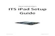 Pace University s ITS iPad Setup Guide iPad Setup Guide.pdf · To restore your iPad from a backup of another iPad, choose the most recent backup from the drop down menu and click