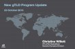 New gTLD Program Updatenewgtlds.icann.org/en/applicants/webinar-23oct13-en.pdf · Questions submitted to ICANN prior to the webinar (by 18 October 2013) given priority ... + Delegation