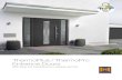 ThermoPlus / ThermoPro Entrance Doors · All ThermoPro doors are equipped with a solid, 46-mm-thick interior and exterior steel door leaf with internal leaf profile and thick rebate