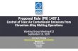 Proposed Rule (PR) 1407 · Preliminary Draft Rule Language Next Steps 2 Agenda. General Overview of PR 1407.1 PR 1407.1 Point Source ... Summary of Previous Working Group Meeting.