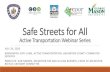 Safe Streets for Alltransportation.gmu.edu/wp-content/uploads/Webinar... · Arlington’s icycle Advisory Committee Chair. 5 ... BEFORE AFTER N Veitch St North of Wilson Blvd Reference: