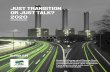 Just transition or just talk? 2020 · 1 JUST TRANSITION R JUST TALK 2020 Executive summary As part of its European Green Deal, the European Commission has proposed a Just Transition