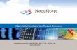A Specialty NanoMaterials Product Company · 2009. 6. 5. · NbO 2, Nb 2 O 5, Y 2 O 3, SnO, SnO 2, Cu x O y, NiO, Co x O y, Ag 2 O, In 2 O 3, ZrO 2, SiO 2, MgO, Al 2 O 3, Er 2 O 3,