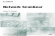 Network ScanGear - Canon Europe · User's Guide Network ScanGear ENG Please read this guide before operating this product. After you finish reading this guide, store it in a safe