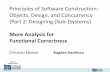 Principles of Software Construction: Objects, Design, and …ckaestne/15214/s2017/slides/20170221-a… · 21/02/2017  · Bad Smells -> Design Defects • Bad Smells indicate that