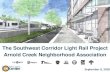 The Southwest Corridor Light Rail Project Arnold Creek ... · intention for design elements and project improvements Conceptual Design Report (CDR): Final Draft. 8 Principles, Goals,