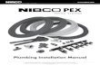 DURA-PEX Installation Manual · standard in PEX plumbing products. NIBCO® PEX Pipe Offers Significant Advantages: ® • NIBCO PEX contains UV stabilizers that protect it against
