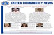 Exeter Welcomes Two New Board Members · 2019. 9. 9. · Edition 1 First Quarter, 2010 Exeter Welcomes Two New Board Members Meet Kenneth A. Smith Meet Gary E. Lloyd Won a 6-year