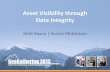 Asset Visibility through Data Integrity · – Graphics (charts, diagrams) • Use graphics, colors, and context to tell a story • Paradigm shift – Use visualization to better