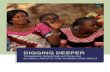 DIGGING DEEPER - interpares.ca · digging deeper | towards greater action on global rights for women and girls It is now widely recognized that investing in women and girls is inherently