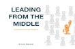 LEADING FROM THE MIDDLE - metaphormapping.com · LEADING FROM THE MIDDLE Collaboration through Metaphors By Larry Raymond. About the Author Larry Raymond is a leading expert on the