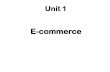 ICT - Health, Safety and Ethics€¦ · What is E-commerce ? The word e-commerce or electronic commerce is widely used nowadays but what is it all about? What is E-commerce ? Commerce