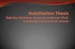 HABILITATION THESIS Associate professor Gabriela Chefneux ...old.unitbv.ro/Portals/31/Abilitare/Teze/Prezentare... · SCIENTIFIC AND PROFESSIONAL ACHIEVEMENTS Projects Manager and