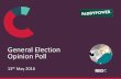 General Election Opinion Poll - Paddy Power Newsnews.paddypower.com/wp-content/uploads/2016/05/... · General Election Opinion Poll 13th May 2016. ... Interviews were conducted across