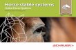 Horse stable systemsFloor mats 19 Solarium 20 Active stable- current concepts 21 Box stalls 23 Mucking out 24 Active horse stable concepts 25 Strohmatic 27 ly 1 5 Concentrated feeding