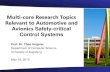 Multi-core Research Topics Relevant to Automotive and ... · static WCET speed-up of intra-task parallelization Results of Parallelisations (7) parMERASA 27 Intra- and inter-task