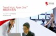 Trend Micro Apex OneTM 機能説明資料...12 Copyright © 2019 Trend Micro Incorporated. All rights reserved. Apex One 新機能と主な変更点 新機能 概要 1 別エージェントとして提供して