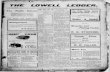 THE LOWELL Lowell Ledger/1901/05_May/05-02-1901.pdfآ  THE LOWELL LEDGER. VOL .VIII, NO. 46. LOWELL,