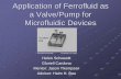 Design of a “Ferro-Wax” Pump/Valve for Microfluidic Devices€¦ · aqueous liquids across the ferrofluid pump Designing a microfluidic chip utilizing ferrofluid pumps and chemiluminescent