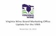 Virginia Wine Board Marketing Office Update For the VWAfiles.ctctcdn.com/3e3fa0cb001/b18e28cb-613b-4a52-8914-3d7ac06825fd.pdfThe Local Palate, VA Wine Country, Aug. 2015, Huffington