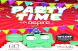 PARTY TIME - Aspire Trust · PARTY PARTYTIME TIME PARTY TIME 01452 396688 01452 396969 with We have something for everyone with our fun filled EXCLUSIVE party packages 10% OFF any