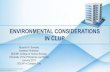 ENVIRONMENTAL CONSIDERATIONS IN CLUP€¦ · 06/01/2017  · CLUP, over other forms of sectoral and development plans in the LGU; and •Highlighting the linkage of CLUP to the PPFP