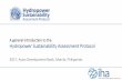 A general introduction to the Hydropower Sustainability ...€¦ · 01/06/2017  · A general introduction to the Hydropower Sustainability Assessment Protocol 2017, Asian Development
