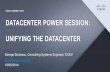 04 Cisco Power Session DataCenter · Datacenter Spending (%) Over Time Server Spending Standalone Servers - Mgnt & Admin Virtual Servers - Mgnt & Admin Power & Cooling Expense Source: