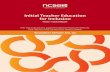 Initial Teacher Education for Inclusionncse.ie/wp-content/uploads/2018/09/NCSE-Teacher... · 2.2.2 Re-balancing the ITE curriculum for inclusive teaching 32 2.2.3 Promoting positive